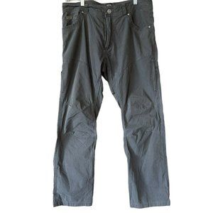 KUHL Lightweight Gray Cargo Hiking Pants Mens 34 x 30 *see description*